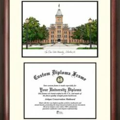 Discount - Ohio State Buckeyes Scholar Diploma Frame