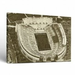 Discount - Ohio State Buckeyes Sketch Canvas Wall Art