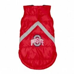Discount - Ohio State Buckeyes Dog Puffer Vest