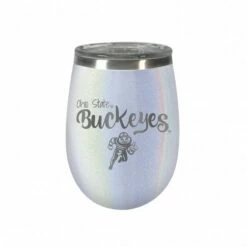 Discount - Ohio State Buckeyes 10 oz. Opal Blush Wine Tumbler