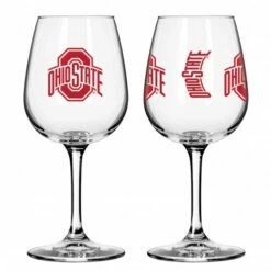 Discount - Ohio State Buckeyes 12 oz. Gameday Stemmed Wine Glass