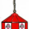 Discount - Ohio State Buckeyes 14" Glass Pub Lamp