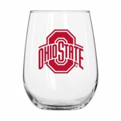 Discount - Ohio State Buckeyes 16 oz. Gameday Curved Beverage Glass