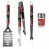 Discount - Ohio State Buckeyes 3 Piece Tailgater BBQ Set and Season Shaker