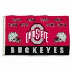 Discount - Ohio State Buckeyes 3' x 5' Championship Flag