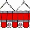 Discount - Ohio State Buckeyes 40" Stained Glass Pool Table Light