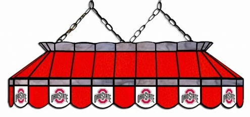 Discount - Ohio State Buckeyes 40" Stained Glass Pool Table Light 1 Discount - Ohio State Buckeyes 40" Stained Glass Pool Table Light