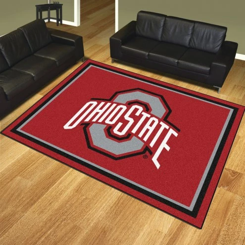 Discount - Ohio State Buckeyes 8' x 10' Area Rug 1 Discount - Ohio State Buckeyes 8' x 10' Area Rug