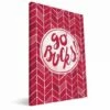 Discount - Ohio State Buckeyes 8" x 12" Geometric Canvas Print
