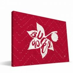 Discount - Ohio State Buckeyes 8" x 12" Mascot Canvas Print