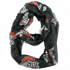 Discount - Ohio State Buckeyes Alternate Sheer Infinity Scarf