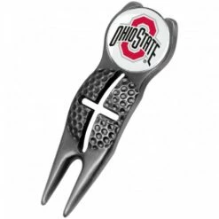 Discount - Ohio State Buckeyes Black Crosshairs Divot Tool