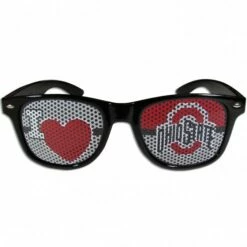 Discount - Ohio State Buckeyes Black I Heart Game Day Shades