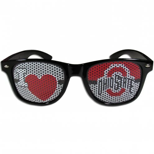 Discount - Ohio State Buckeyes Black I Heart Game Day Shades 1 Discount - Ohio State Buckeyes Black I Heart Game Day Shades