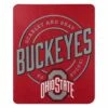 Discount - Ohio State Buckeyes Campaign Fleece Throw Blanket