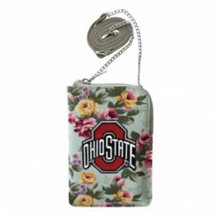 Discount - Ohio State Buckeyes Canvas Floral Smart Purse