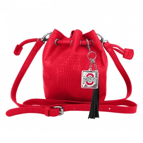 Discount - Ohio State Buckeyes Charming Mini Bucket Bag 1 Discount - Ohio State Buckeyes Charming Mini Bucket Bag