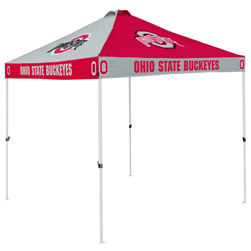 Discount - Ohio State Buckeyes 9' x 9' Checkerboard Tailgate Canopy Tent 1 Discount - Ohio State Buckeyes 9' x 9' Checkerboard Tailgate Canopy Tent