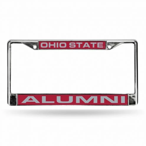 Discount - Ohio State Buckeyes Chrome Alumni License Plate Frame 1 Discount - Ohio State Buckeyes Chrome Alumni License Plate Frame