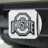 Discount - Ohio State Buckeyes Chrome Metal Hitch Cover