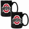 Discount - Ohio State Buckeyes College 2-Piece Ceramic Coffee Mug Set