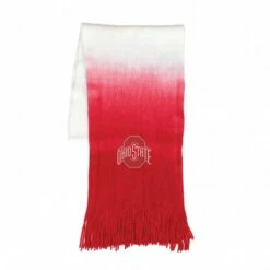 Discount - Ohio State Buckeyes Dip Dye Scarf