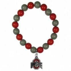 Discount - Ohio State Buckeyes Fan Bead Bracelet