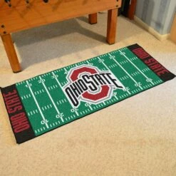 Discount - Ohio State Buckeyes Football Field Runner Rug