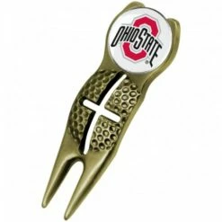Discount - Ohio State Buckeyes Gold Crosshairs Divot Tool