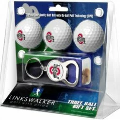 Discount - Ohio State Buckeyes Golf Ball Gift Pack with Key Chain