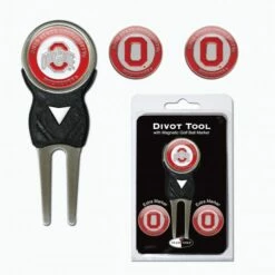 Discount - Ohio State Buckeyes Golf Divot Tool Pack