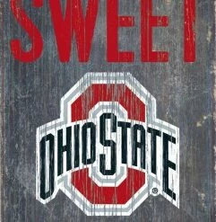 Discount - Ohio State Buckeyes Home Sweet Home Wood Sign