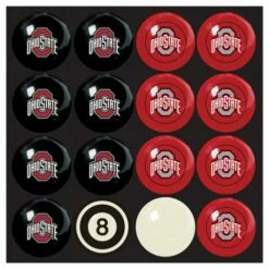 Discount - Ohio State Buckeyes Home vs. Away Pool Ball Set