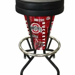 Discount - Ohio State Buckeyes Indoor Lighted Bar Stool
