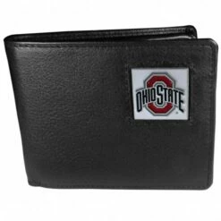 Discount - Ohio State Buckeyes Leather Bi-fold Wallet in Gift Box