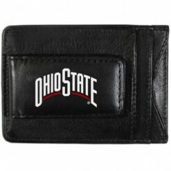 Discount - Ohio State Buckeyes Logo Leather Cash and Cardholder