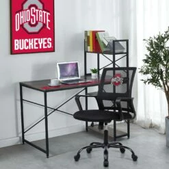 Discount - Ohio State Buckeyes Mesh Back Office Chair -Ohiostate Hobby Import Store ohio state buckeyes mesh back office chair altimage 02 FullSize