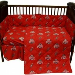 Discount - Ohio State Buckeyes NCAA Baby Crib Set