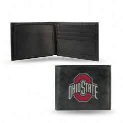 Discount - Ohio State Buckeyes NCAA Embroidered Leather Billfold Wallet