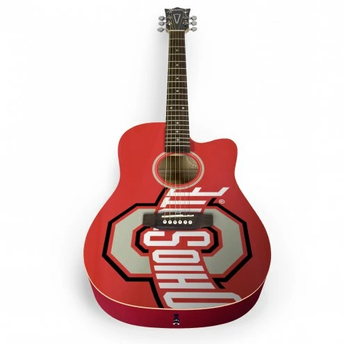 Discount - Ohio State Buckeyes Woodrow Acoustic Guitar 1 Discount - Ohio State Buckeyes Woodrow Acoustic Guitar