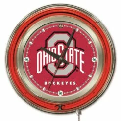 Discount - Ohio State Buckeyes Neon Clock