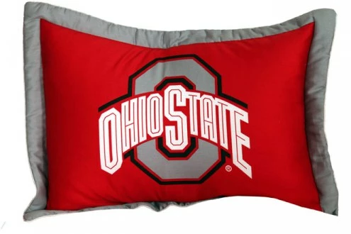 Discount - Ohio State Buckeyes Printed Pillow Sham 1 Discount - Ohio State Buckeyes Printed Pillow Sham
