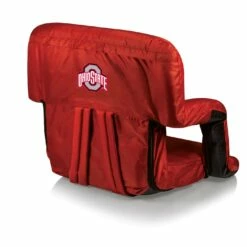 Discount - Ohio State Buckeyes Red Ventura Portable Outdoor Recliner