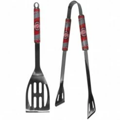 Discount - Ohio State Buckeyes 2 Piece Steel BBQ Tool Set
