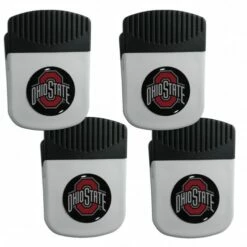Discount - Ohio State Buckeyes 4 Pack Chip Clip Magnet with Bottle Opener