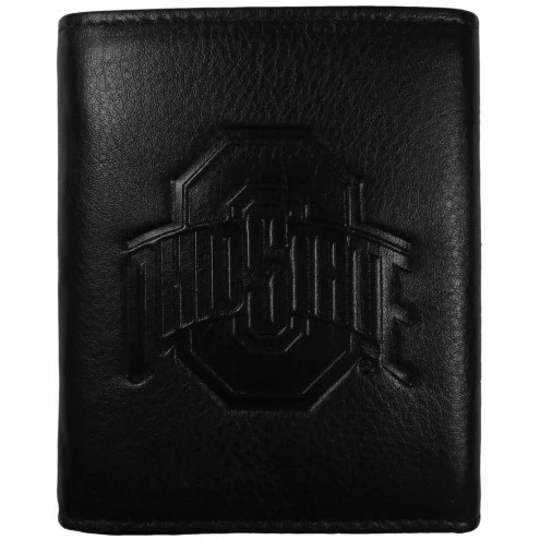 Discount - Ohio State Buckeyes Embossed Leather Tri-fold Wallet 1 Discount - Ohio State Buckeyes Embossed Leather Tri-fold Wallet