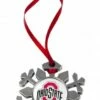 Discount - Ohio State Buckeyes Snow Flake Ornament