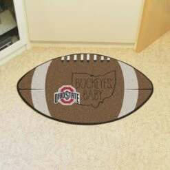 Discount - Ohio State Buckeyes Southern Style Football Floor Mat