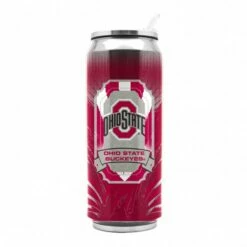 Discount - Ohio State Buckeyes Stainless Steel Thermo Can