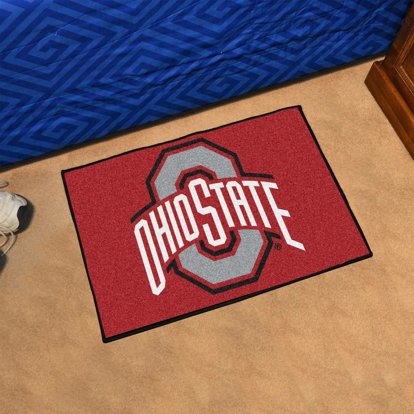 Discount - Ohio State Buckeyes Starter Rug 1 Discount - Ohio State Buckeyes Starter Rug